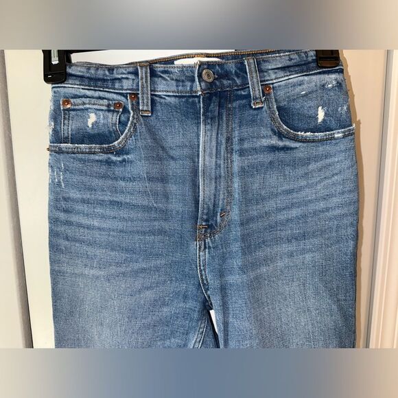 Abercrombie & Fitch The Ankle Straight Ultra High Rise Size 2 Women’s - Picture 8 of 9